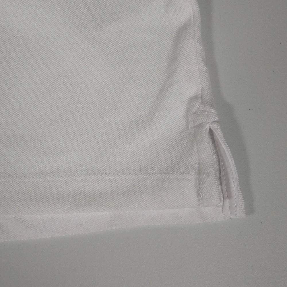 NWT‎ J. Crew Crewcuts boys white polo shirt green collar trim XL